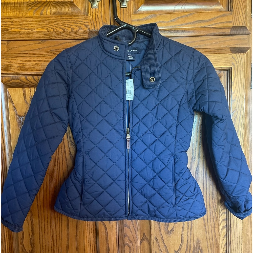 Girls size 7 Ralph Lauren barn jacket. New with tags